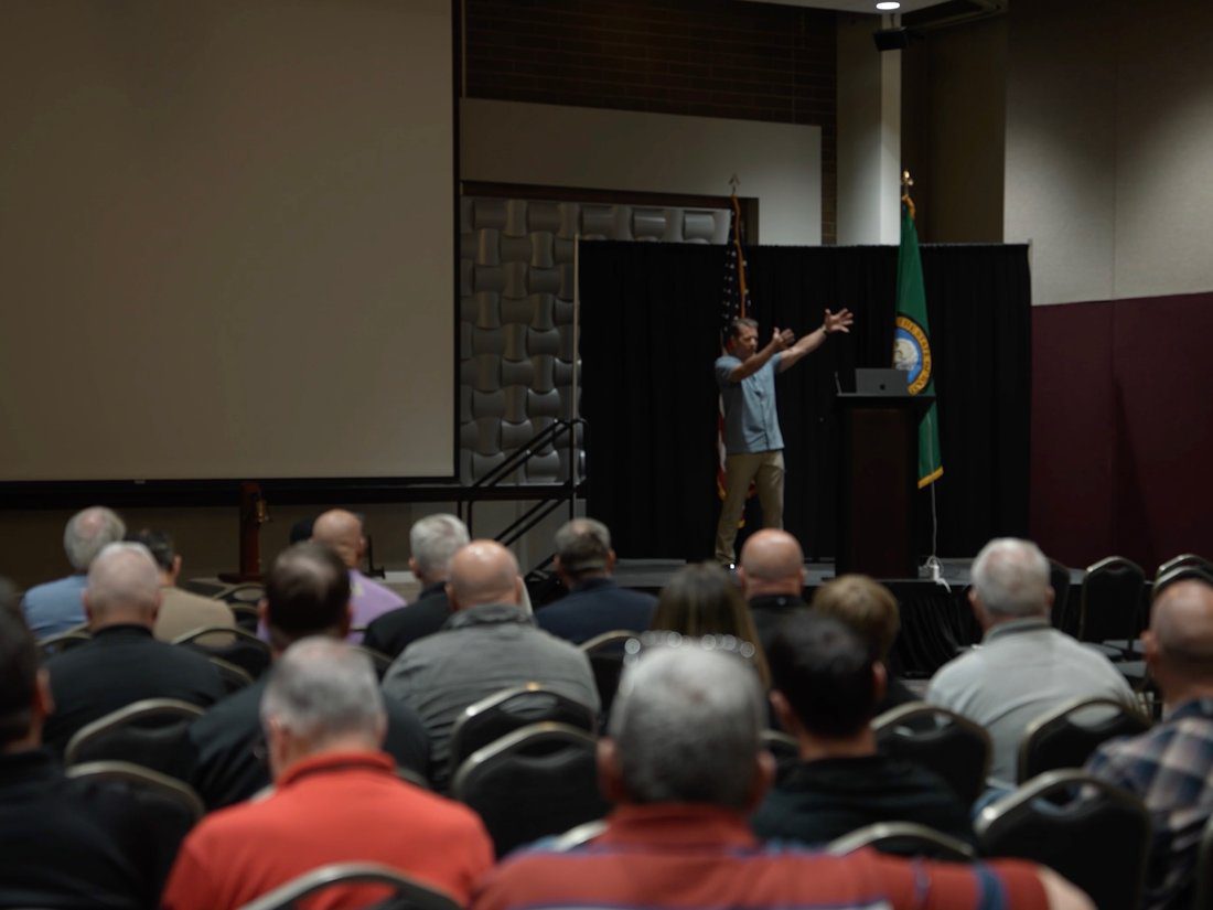 Brian Hite speaking